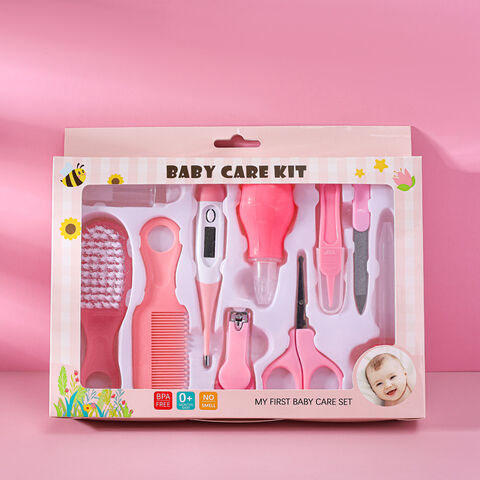 10 PCS - Kit Perawatan Kesehatan Bayi Set Manikur Portabel Gunting Kuku Bayi Gunting Kuku Set Perawatan Bayi Aman untuk Hadiah Balita