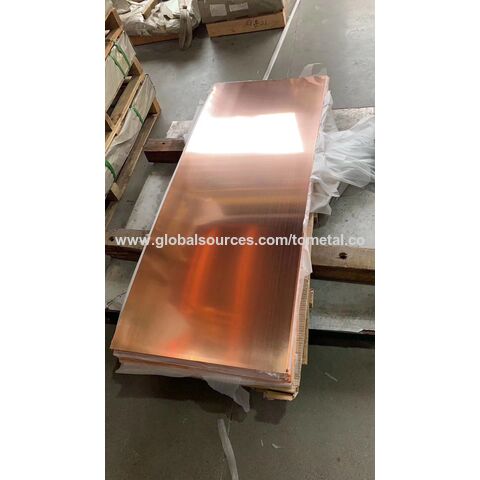 99.9% Copper Sheet T2 Copper Plate Pure Copper Cu Metal 100*100mm,200*