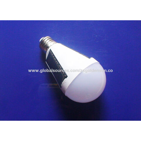 Ampoule Solaire LED Rechargeable E27, Lampe Durgence, 7W 12W 85V