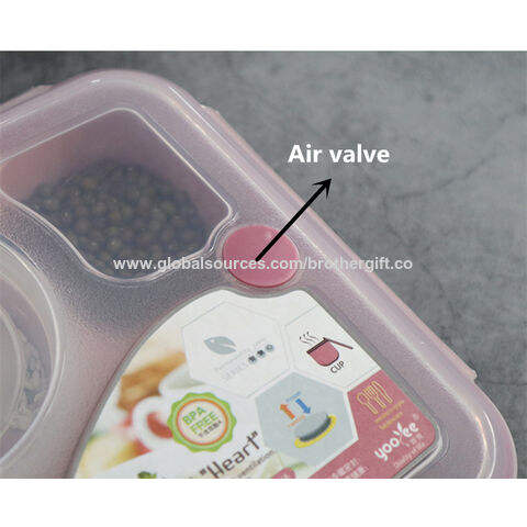 Buy Wholesale China Durable And Reusable 5-compartment Lunch Box