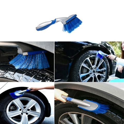 Cepillo portátil de microfibra para llanta de coche, Herramientas de  limpieza