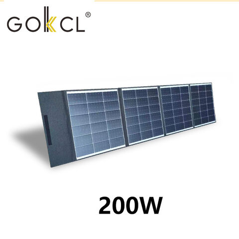 Buy Wholesale China New 200w Waterproof Portable Panel Solar