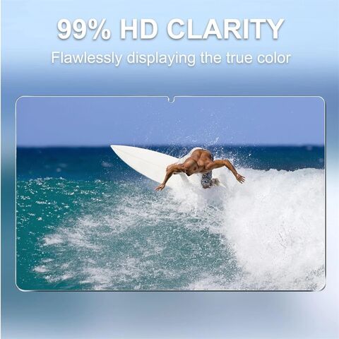 Achetez Pour Samsung Galaxy Tab a9 + Protecteur D'écran Couverture Complète  du Film en Verre Trempé de Bord Droit 2.5d de Chine