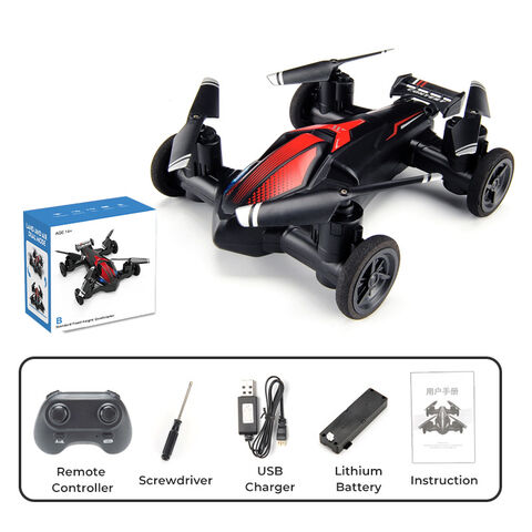 JJRC H103 2 in 1 Drone Darat Udara, Flip 360 dan Roll, Drone Mainan, Pesawat, Quadcopter, Mobil RC