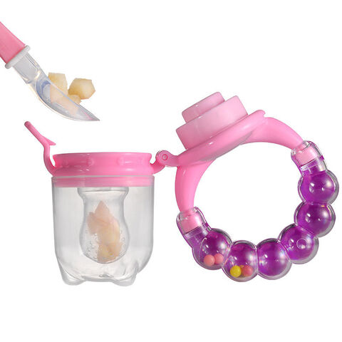 Achetez en gros Bébé Alimentaire Frais Alimentaire Sucette Infantile Fruits  Légumes Alimentation Mamelon En Silicone Pour Les Tout-petits Enfants Chine  et Tétine à 0.35 USD