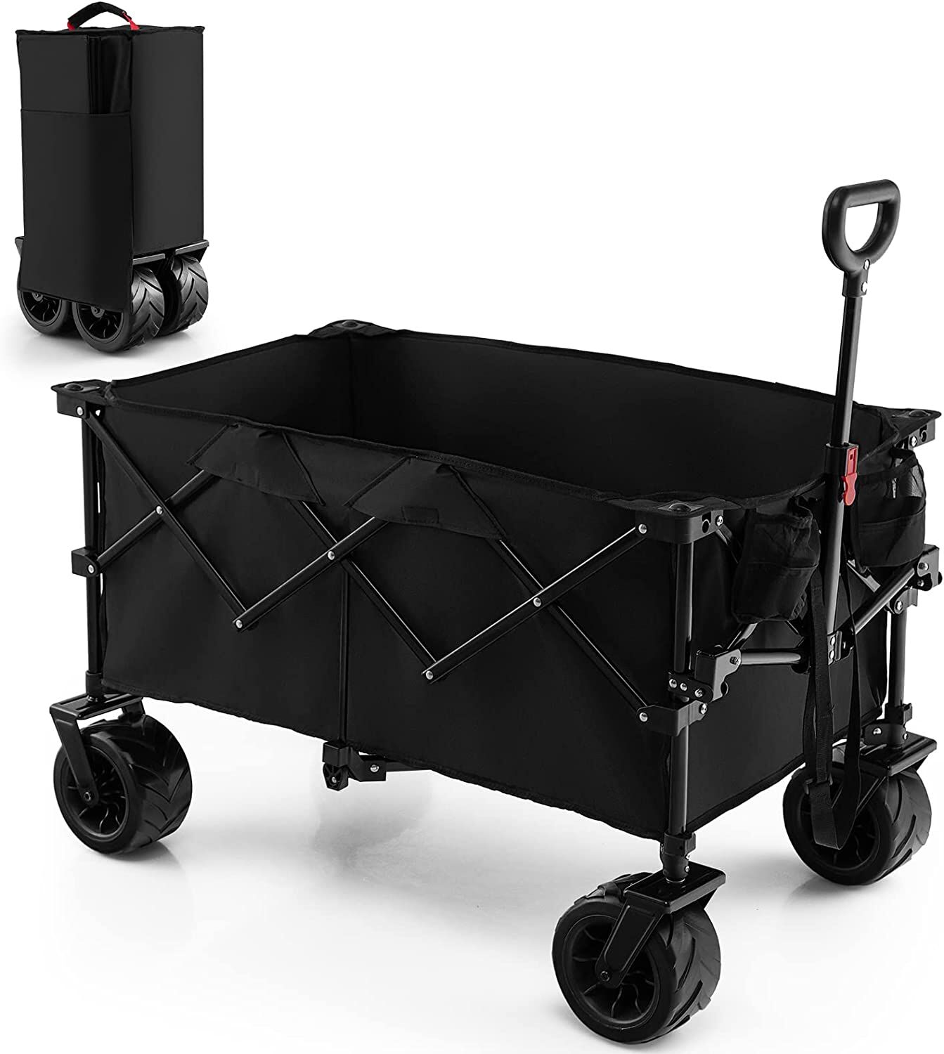 4 Way Portable Shopping Wagon Multifunctional Outdoor Camping