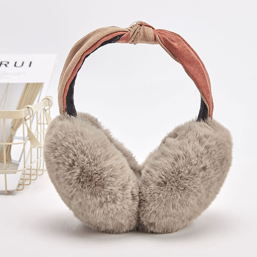 Plush Earmuffs Detachable Winter Thermal Earflap Ear Warmers