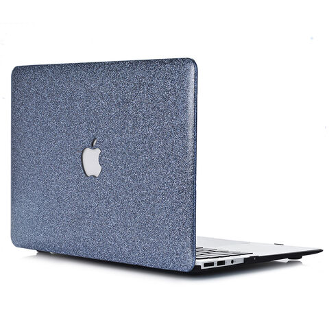 Glitter PU cubierta de cuero del ordenador portátil para Macbook Pro 13 M1 M2 A2338
