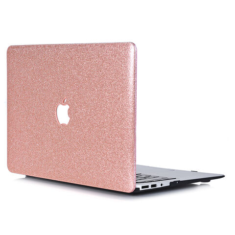 Glitter PU cubierta de cuero del ordenador portátil para Macbook Pro 13 M1 M2 A2338
