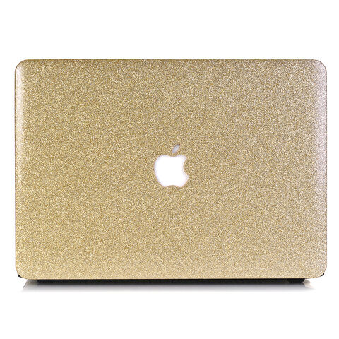 Glitter PU cubierta de cuero del ordenador portátil para Macbook Pro 13 M1 M2 A2338