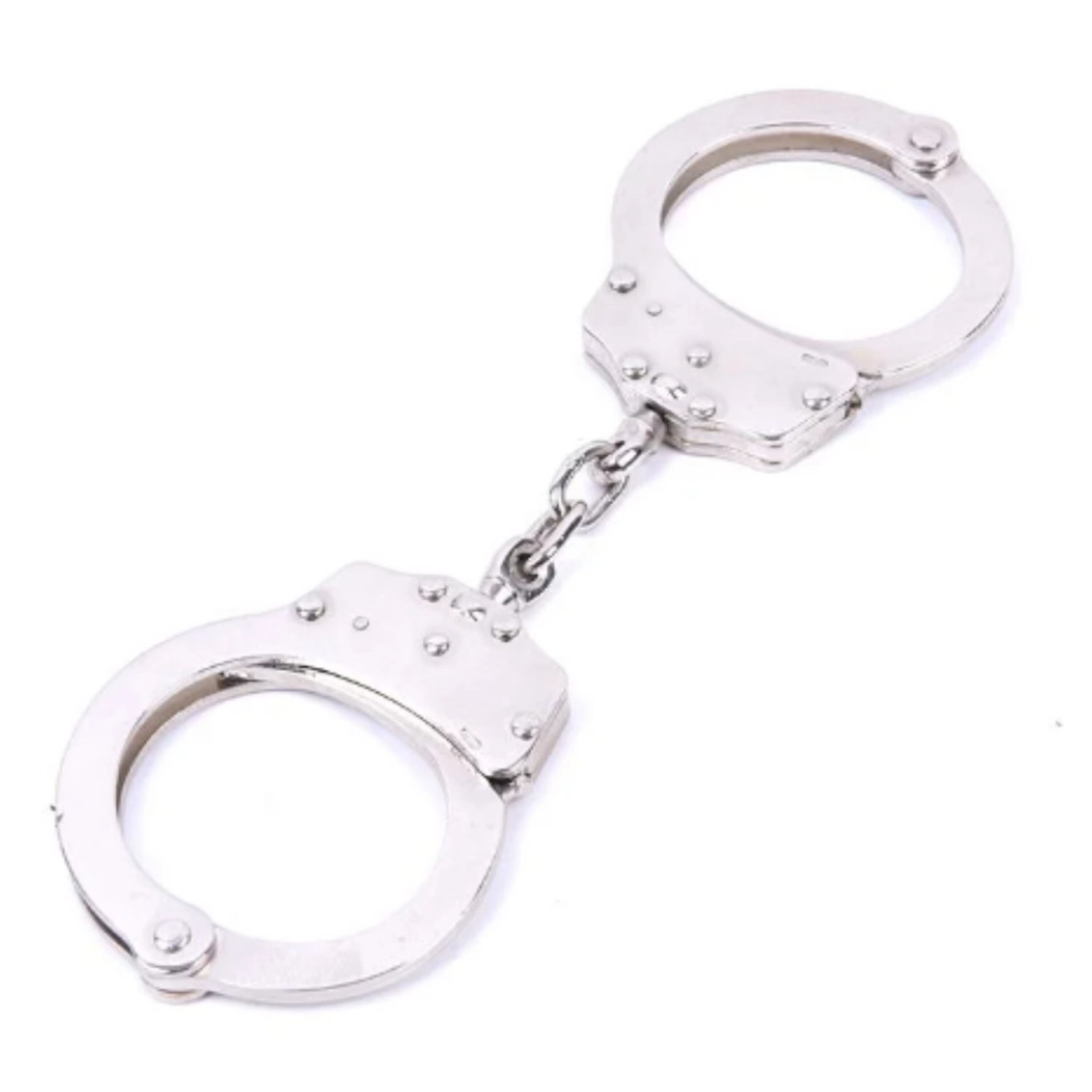 Buy China Wholesale Custom Carbon Steel Law Enforcement Silver Handcuff ...