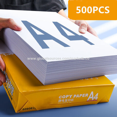 500pcs A4 Printing Paper Copy Paper, 70gsm, Full Box Of 500 Sheets, White  Office Paper
