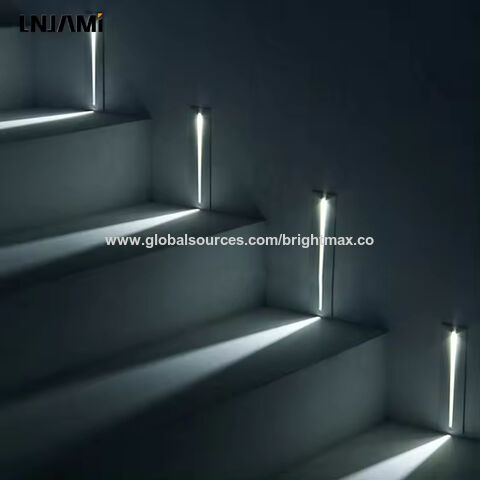 Luces de paso Led Lámpara de pared escalera 3 W No impermeable