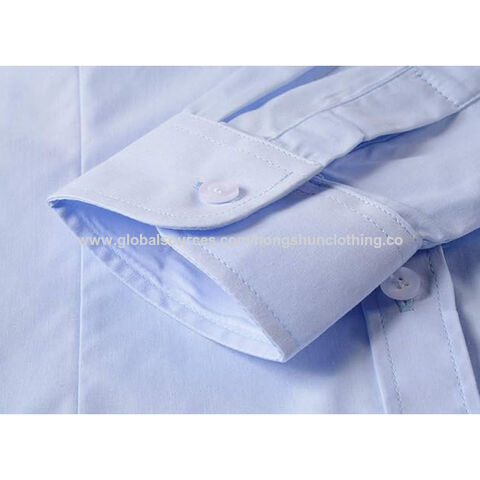 Camisa blanca para mujer, ropa formal de trabajo, camisa simple blanca,  camisa de vestir básica, camisa de vestir con botones, blusa de manga larga
