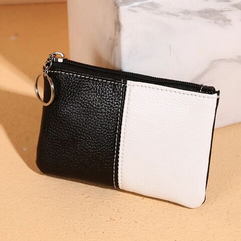 New Waterproof Neoprene Coin Bag Fashion Sublimation Wallet White