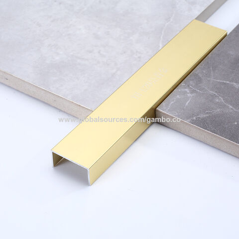 Buy Wholesale China High Quality Wall Corner Decoration Aluminium Tile Trim  Ceramic Wall Tile Trim Modern Design Decorative Tile & Metal Decorative  Strips at USD 200