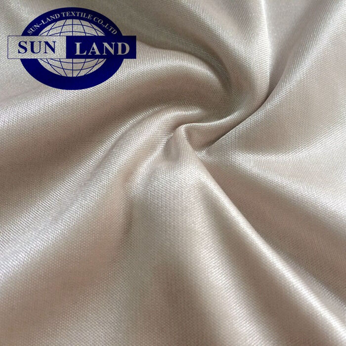 China High Quality Interlock Knit Fabric - 92% Polyester and 8