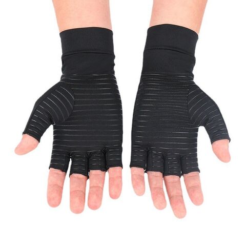 Gants Cyclisme Mi-Doigts Homme/Femme - Antidérapants, Respirants, Pour Vélo, Gym, Randonnée
