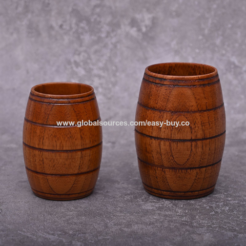 Wooden Big Belly Cups Handmade Natural Spruce Wood Cups – NILE VALLEY  INVESTMENTS LLC