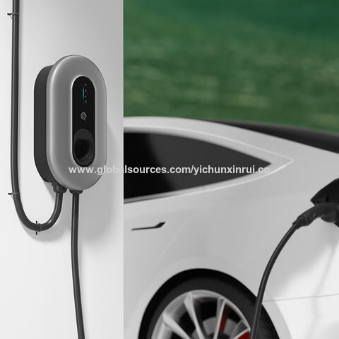Wallbox Ev Charging Station 7kw 32A Ultra Fast EV Wall Charger For Tesla