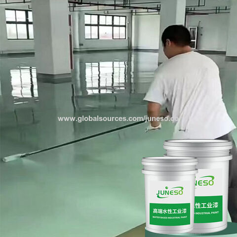 Resina epoxi y endurecedor Pintura de piso sótano garaje suelo cemento pintura en aerosol