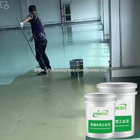 Resina epoxi y endurecedor Pintura de piso sótano garaje suelo cemento pintura en aerosol