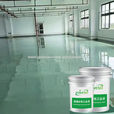 Buy Wholesale China White High Gloss Non-slip Floor Coating Epoxy Floor  Paint For Parking Lot Solvent Free Paint & Paint at USD 7