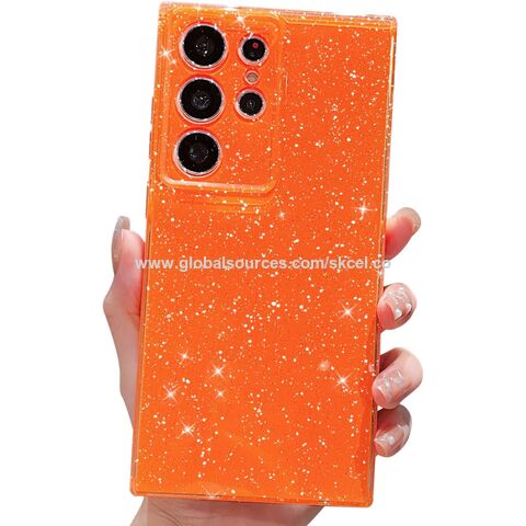 Buy Wholesale China Samsung Funda S24 Ultra Case Funda Cute Neon Bright  Color Glitter Bling Thin Slim Shockproof Silicone Sparkly Cover For Women &  Funda at USD 0.75