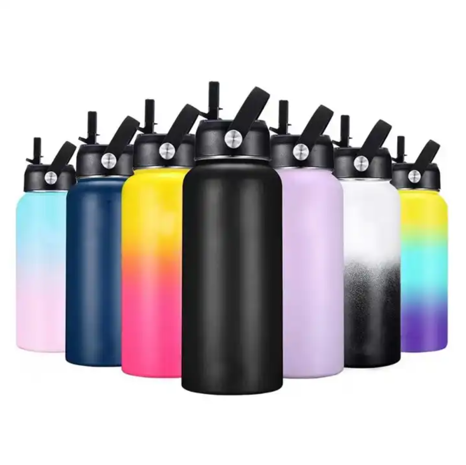 Buy Wholesale China 32oz 40oz Double Wall Insulated Fitness Flasks Wide ...