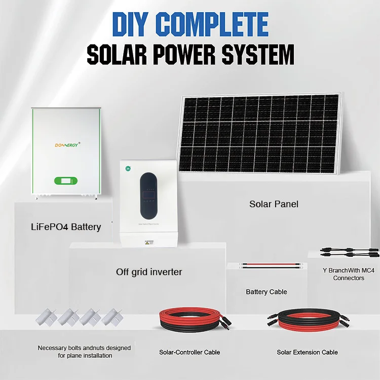 Limited Deal Solar Panel Kit Power Generator 5kw On And Off Grid Hybrid ...