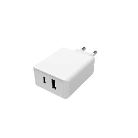 Handy-Ladegerät für Zuhause, Dual-Port PD30W + 5V/2.4A - Schnellladefunktion für Mobilgeräte