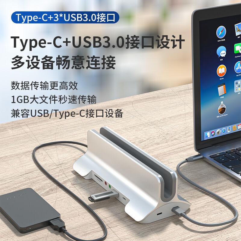 Achetez en gros Double Hdmi Thunderbolt 3 Dock 9-en-1 Usb3.0 Station D' accueil En Gros Ordinateur Portable Station D'accueil Hub Chine et Station D 'accueil à 28.59 USD