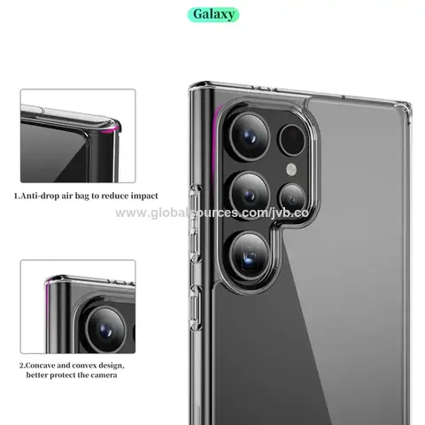 Compre Para Samsung Galaxy S24 Ultra Case Cubierta de Teléfono Protectora  Anti-drop - Gris en China