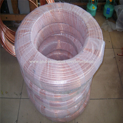 Copper Tube Copper Pipe C11000 C10200 C12000 C12200 Copper Pancake Pair  Coil for Air Conditioner - China Copper Pipe, Copper Pancake Coil