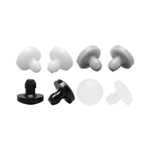 Bouchons d'ongles en caoutchouc de silicone personnalisés, bouchons de trous en caoutchouc, bouchons en silicone USB et autres accessoires JX