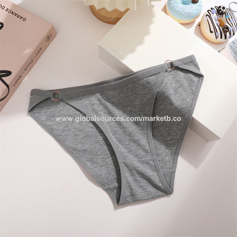 Buy Wholesale China Ladies Underwear Nylon Spandex Bikini Brief Panties  Female Undergarments Personalized & Women Sexy Panties at USD 0.9
