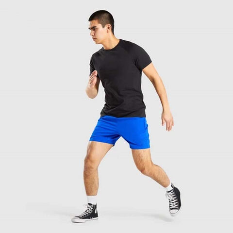 Pantalones Cortos Para Hombre Pantalones Cortos De Poliéster De Talle Alto  Deporte Con Bolsillo Con Cremallera Pantalones Cortos Pantalones Deportivos  De Fitness Informales Para Hombres Malla De Entrenamiento De Gimnasio De  Verano