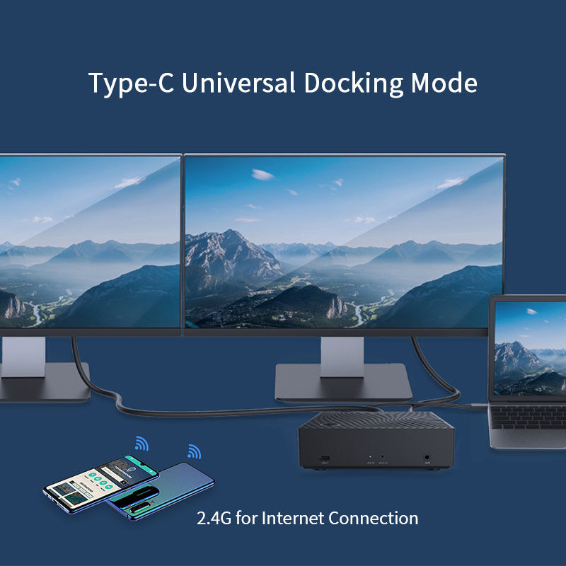 Buy Wholesale China Wireless Usbc 4k/dual 1080p Display Docking