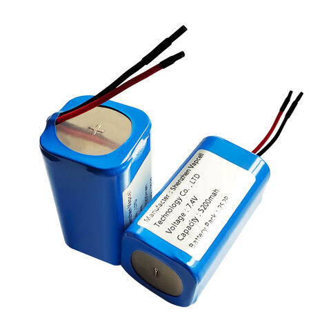 Compre 2s2p 7.4v 5200mah Bateria Personalizada Li-ion 18650