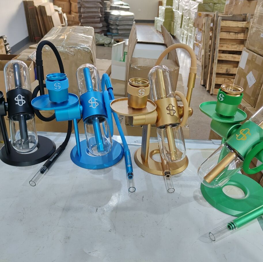 Factory 360 Gravity Hookah 2 In 1 Glass Aluminum Gravity Bong Mini Size