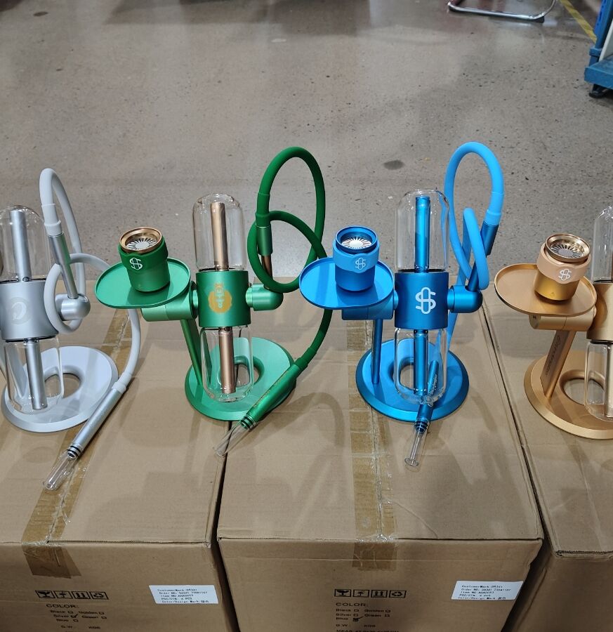 Factory 360 Gravity Hookah 2 In 1 Glass Aluminum Gravity Bong Mini Size