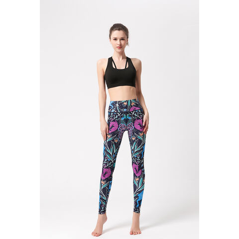 Compre Nueva Impresión Digital Qick Seco Mujeres Gimnasio Ligero Legging  Push Up Fitness Yoga Pantalones Alta Cintura Transpirable Tummy Control  Medias y Legging De Yoga Para Mujer Con Estampado Digital de China