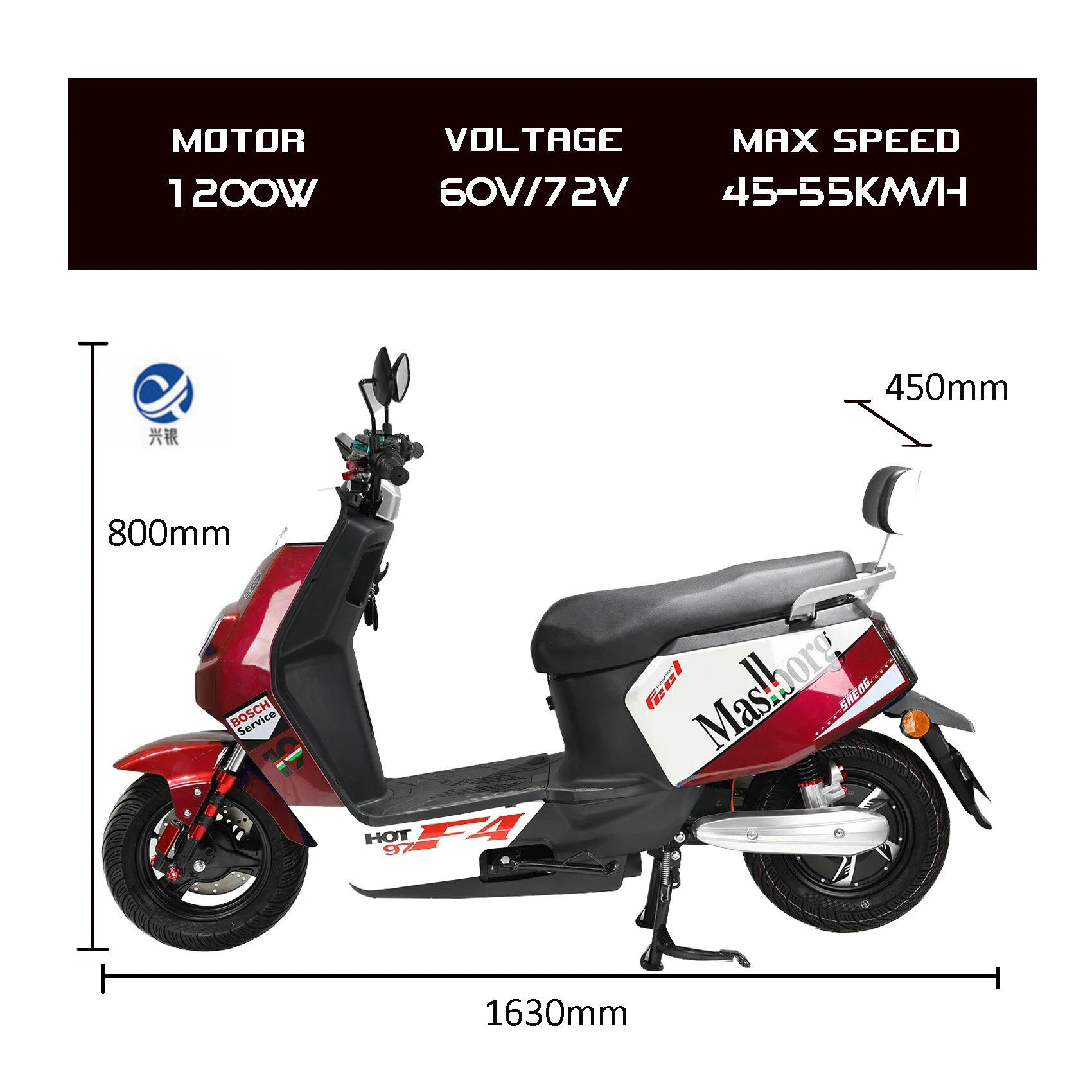 2023 Adult Electric Motorcycle 60V72V High Speed Sport Electric