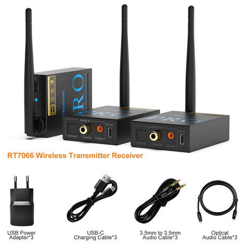 1Mii Bluetooth 5.3 Transmitter Receiver for TV, Bluetooth Adapter
