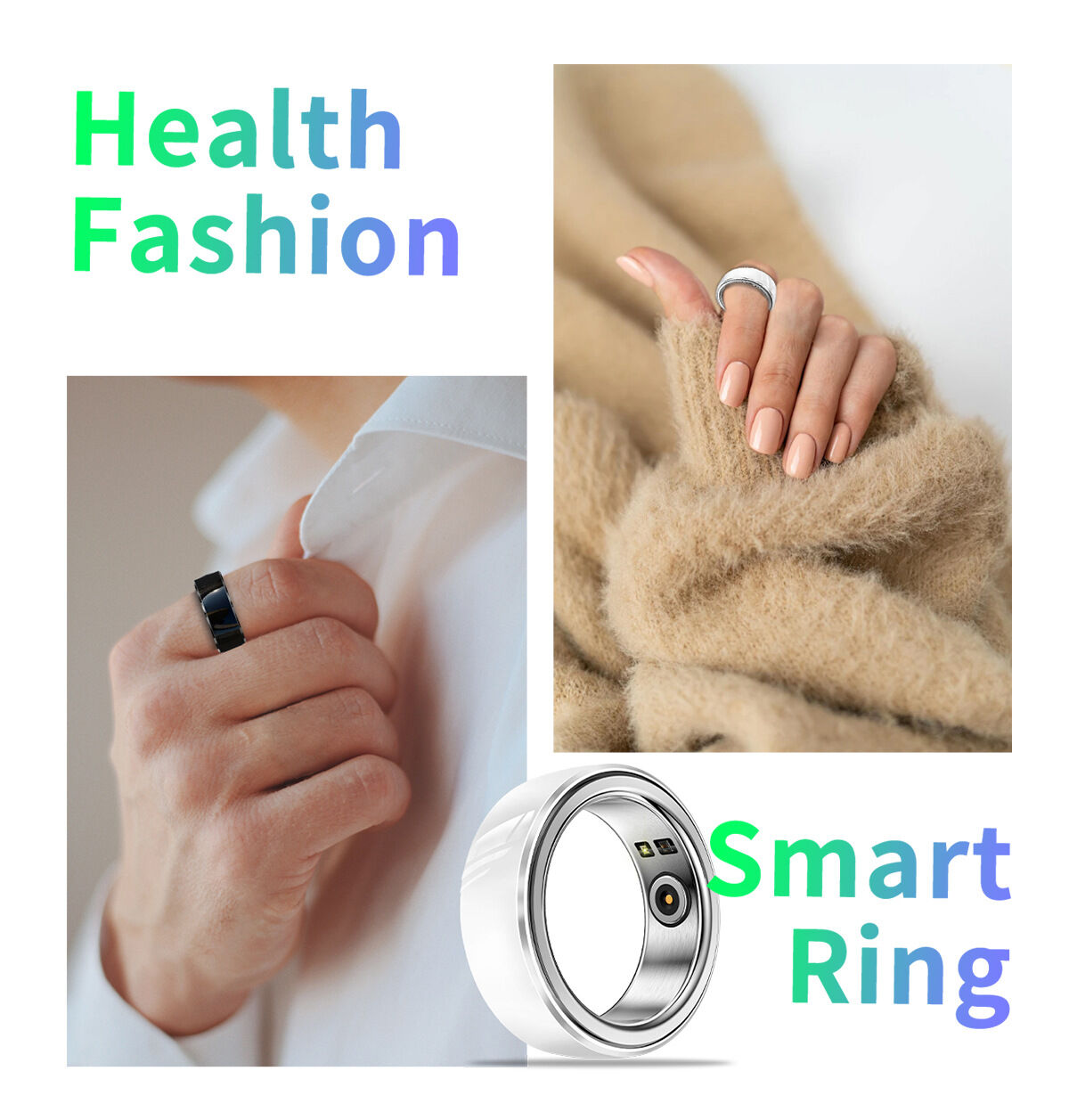 Buy Wholesale China Smart Ring For Healthy Monitor, Wireless Data Share ...