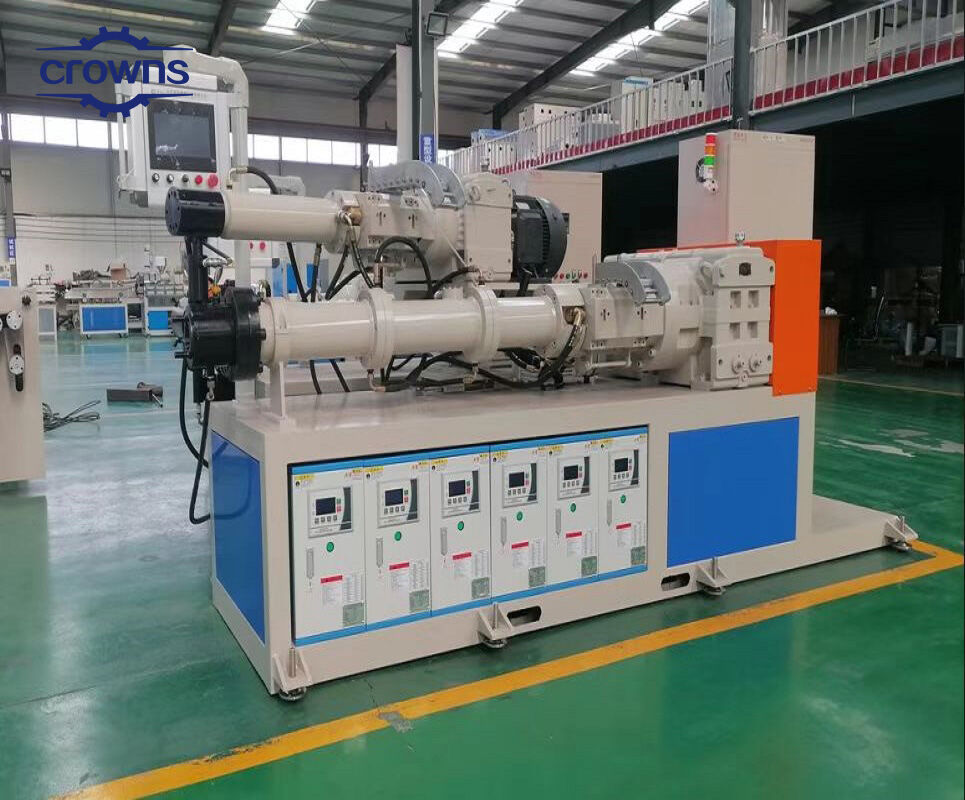 150mm Cold Feed Rubber Extruder Rubber Strip Extruder Production Line