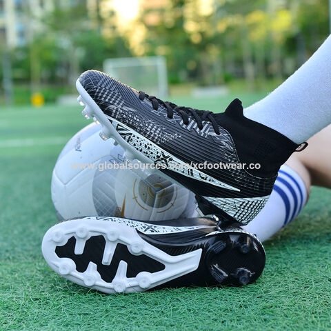Botas de fútbol sin encaje para hombre, zapatos de fútbol para