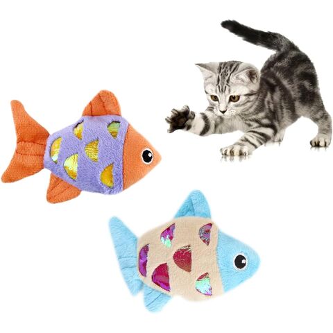 Buy China Wholesale Cat Catnip Toys, 2pcs Small Cat Fish Toys With Crinkle  Shine Ring Paper To Make Sound To Catch Your Cats Eyes And For Your Cats &  Pet $1.5