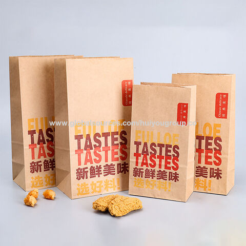 Compre Bolsas De Papel Con Logo Personalizado Para Entrega De