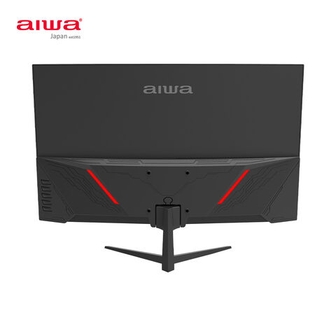 Aiwa marca fabricante Venta caliente 24 pulgadas 27 pulgadas FHD 2K 4K Monitor curvado PC 75Hz 144Hz 165Hz 5ms 1ms Monitor de juego